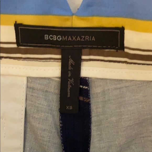 BCBG Max Azria Striped Shorts - Picture 2 of 5